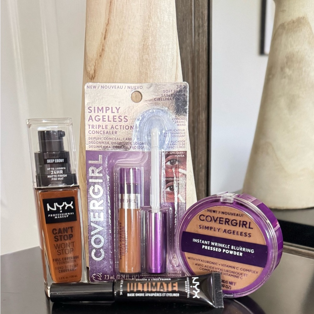 ✨ Makeup Bundle – NYX & Covergirl Must-Haves ✨
